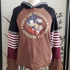 [Sonic The Hedgehog] Custom Handmade Vintage Gamer Hoodie Sweatshirt